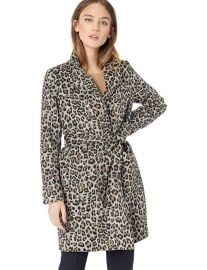 Cupcakes and Cashmere Fabrice Leopard Coat at Amazon